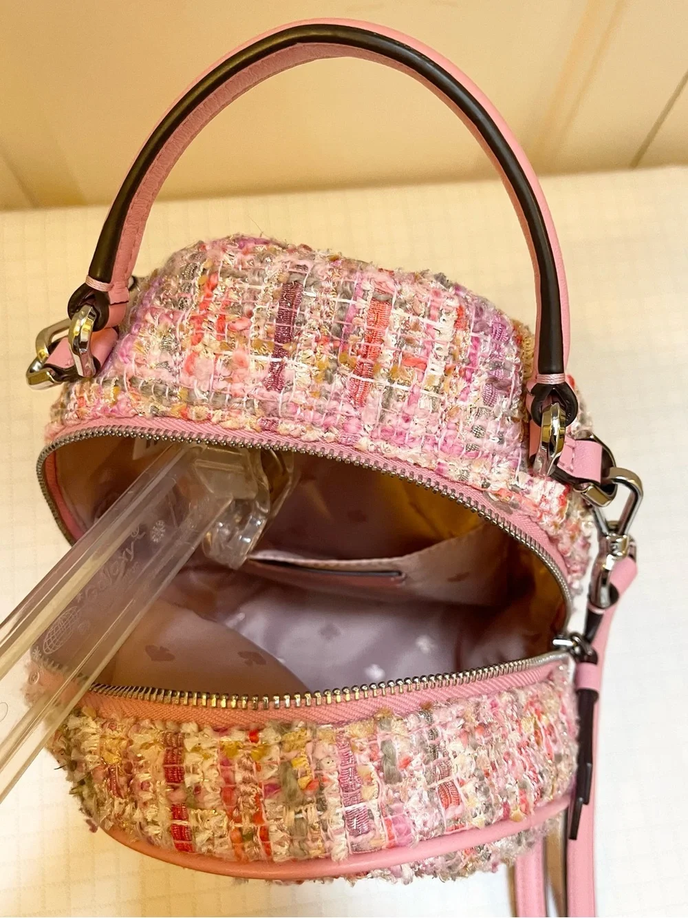 Authentic Kate Spade Briar lane quilted tweed mini bag